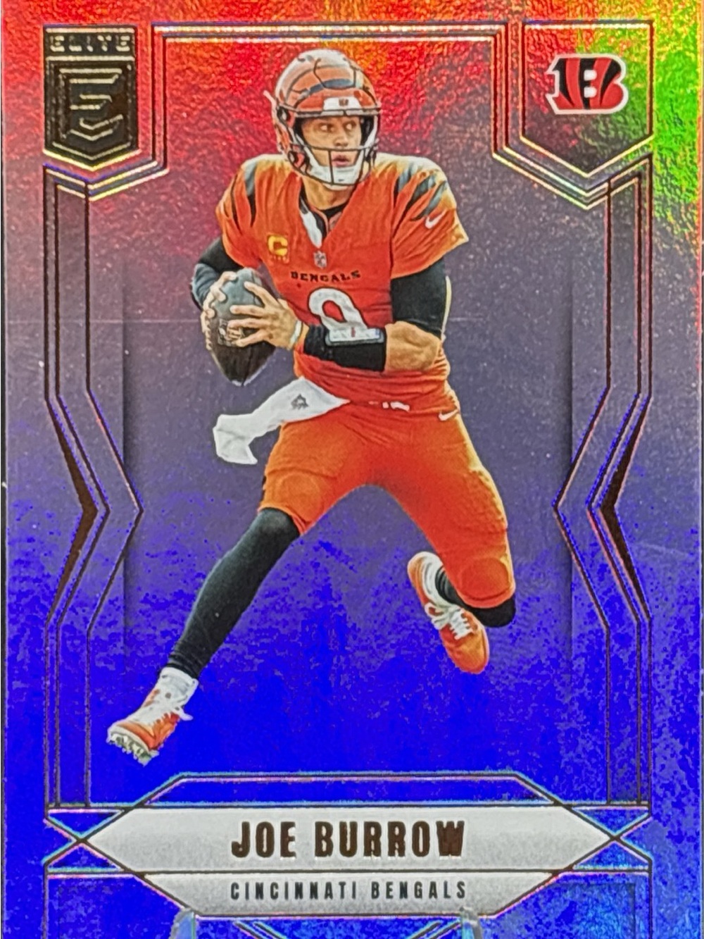 Panini Elite Joe Burrow NFL Trading Card